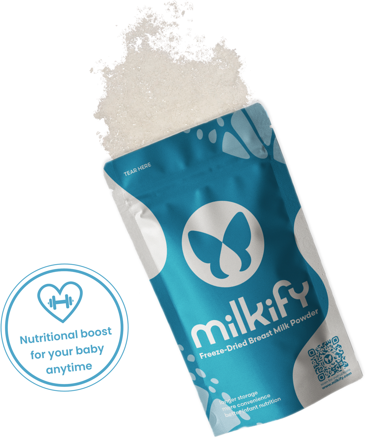 Milkify freeze-dried breast milk