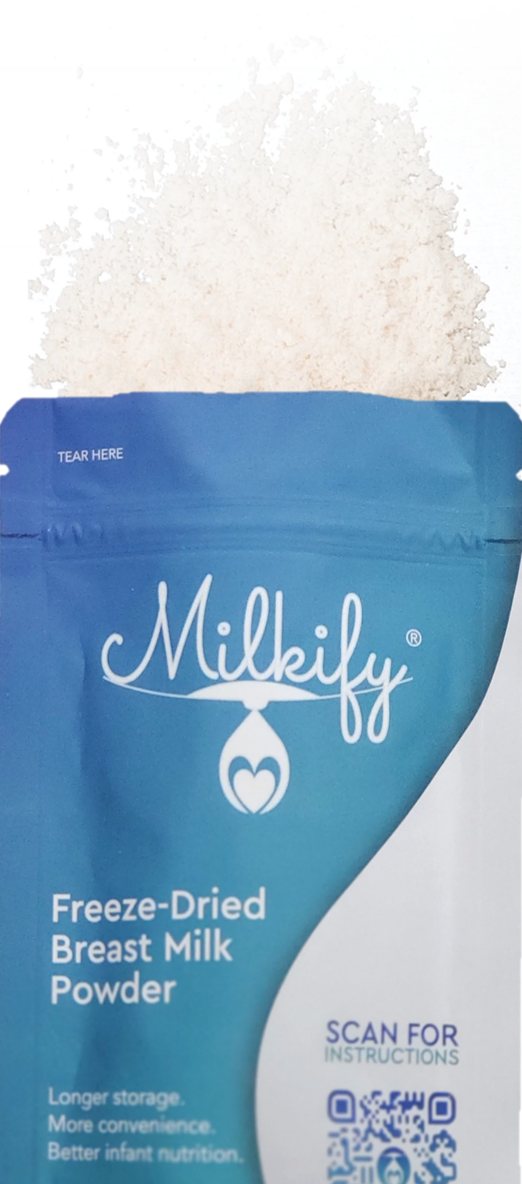 Milkify freeze dried breast milk