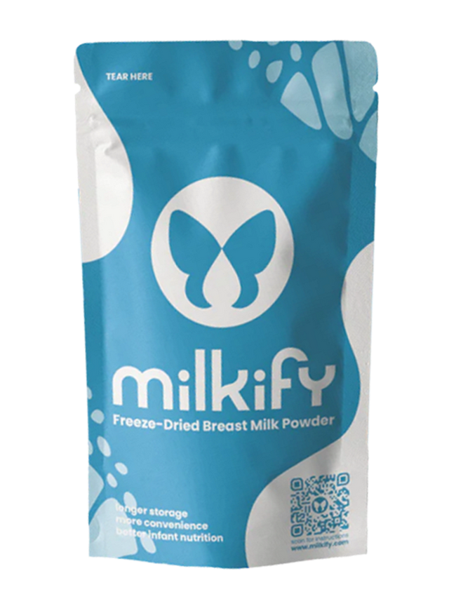 Shelf-stable powder pouch — final product