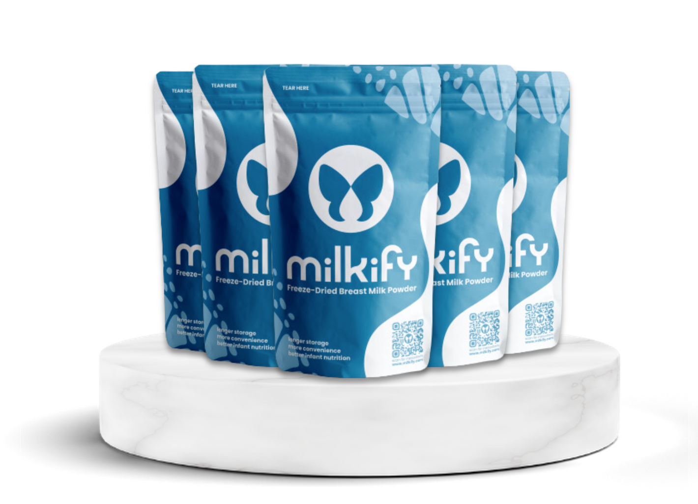 Milkify Single Use Freeze-Dried Breast Milk Powder