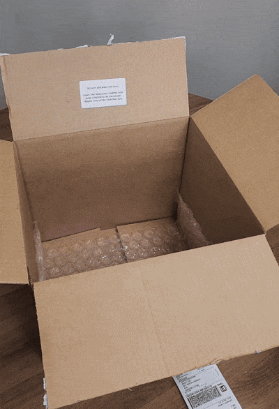 Meter cooler en caja